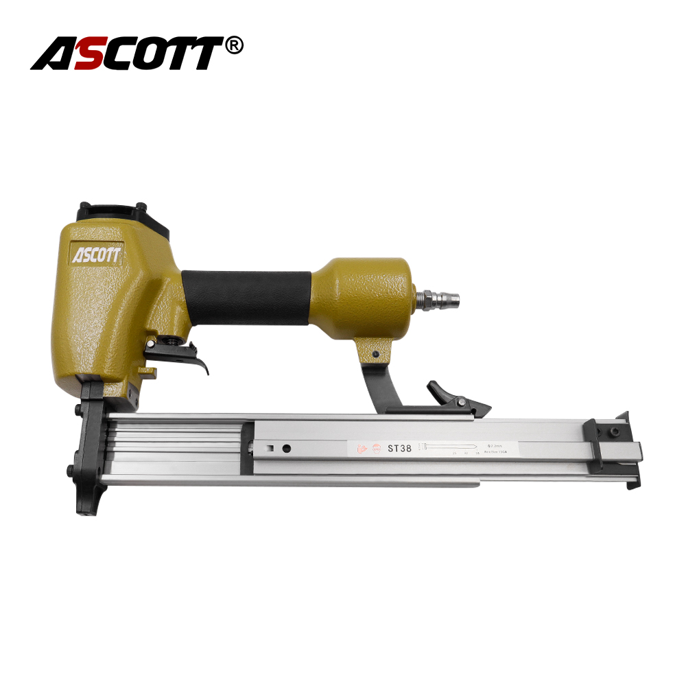 Woodworking Nail Gun - Ascott 14Ga Pneumatic Concrete Nailer ST38