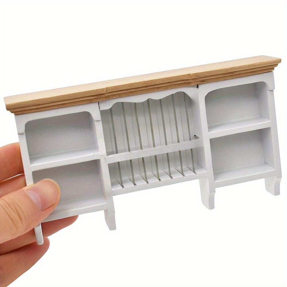 Woodworking Oil Finish - Funny Wooden 1:12 Dollhouse Storage Cabinet