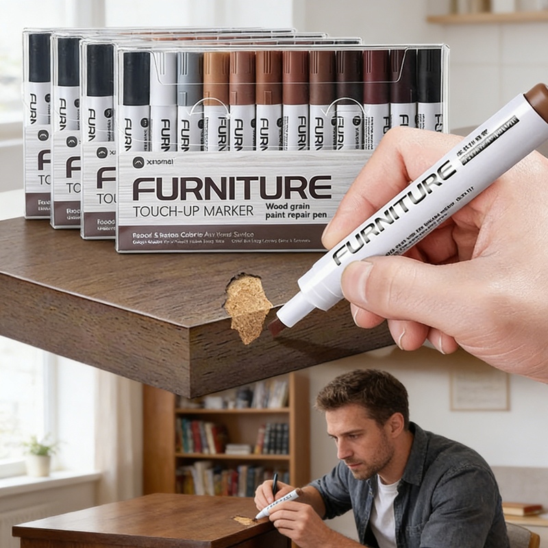 Woodworking Oil Finish - 6-12Pcs Furniture Touch Up Markers Wood