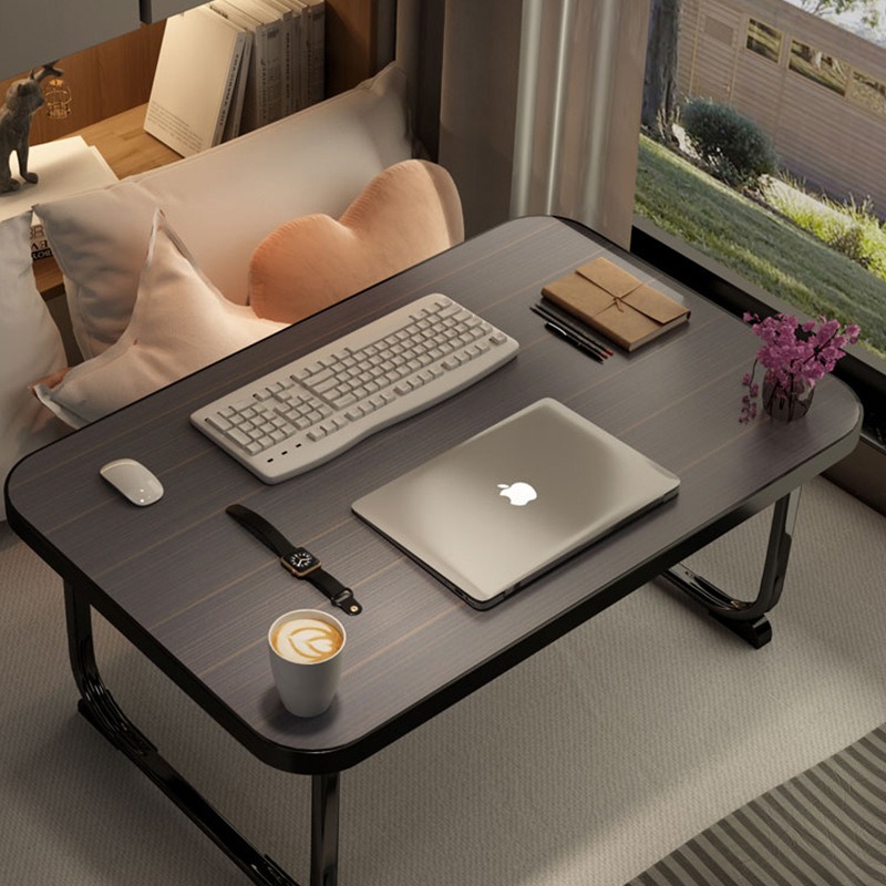 Woodworking School - Bed desk folding small table computer