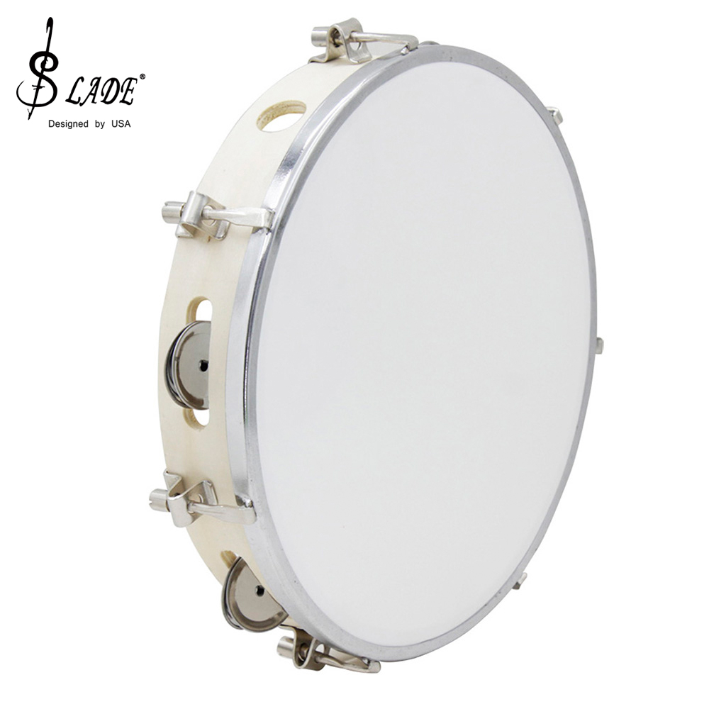 Woodworking For Beginners - SLADE 10 Inches Tambourine Adjustable Solid