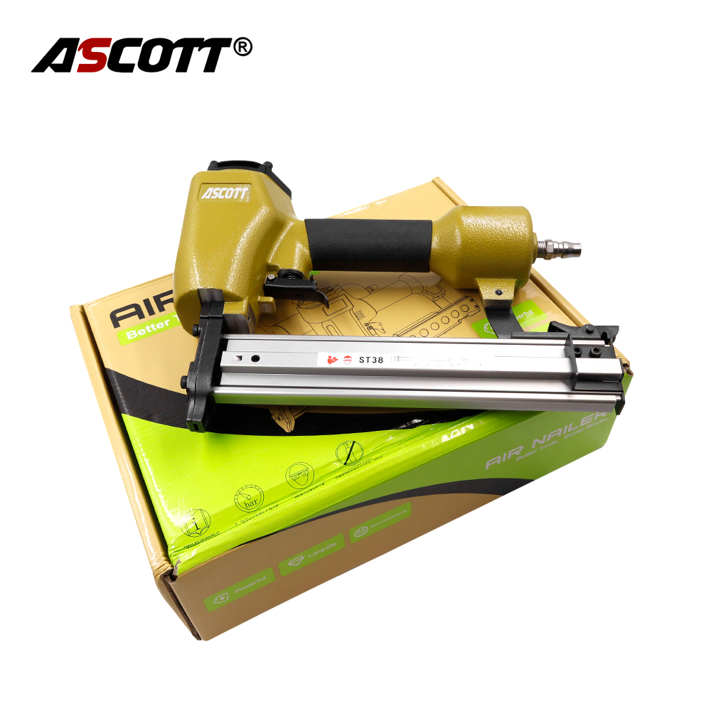 Ascott 14Ga Pneumatic Concrete - Woodworking Nail Gun 评论和价格