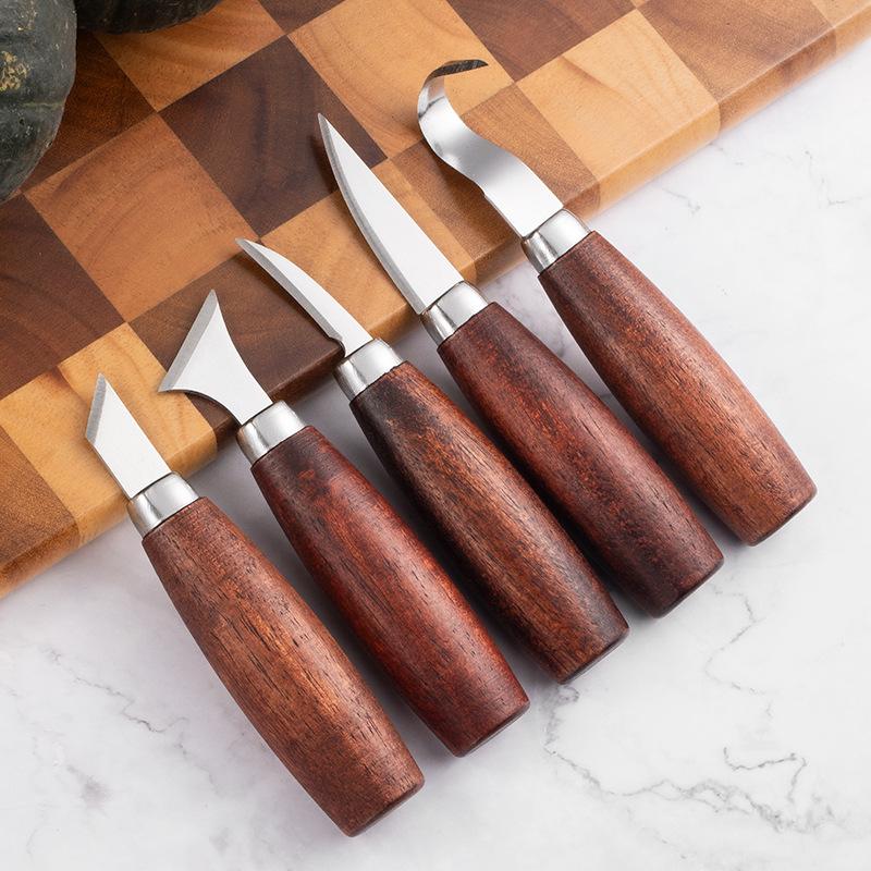 5 Pcs Wood Carving Chisel Set  - Woodworking Diy Projects 评论和价格