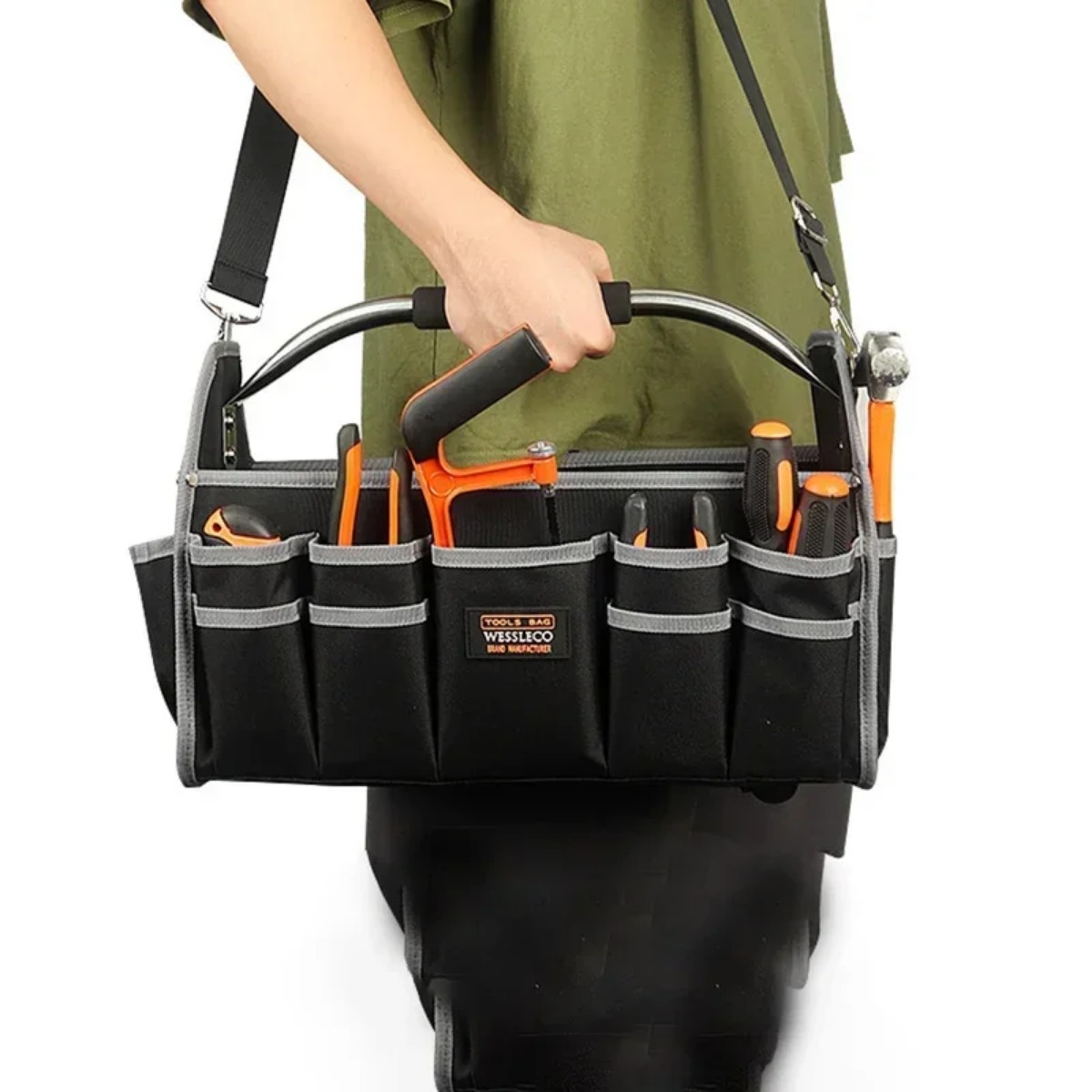 Oxford Cloth Tool Bag Iron Tub - Woodworking Youtube Free 评论和价格