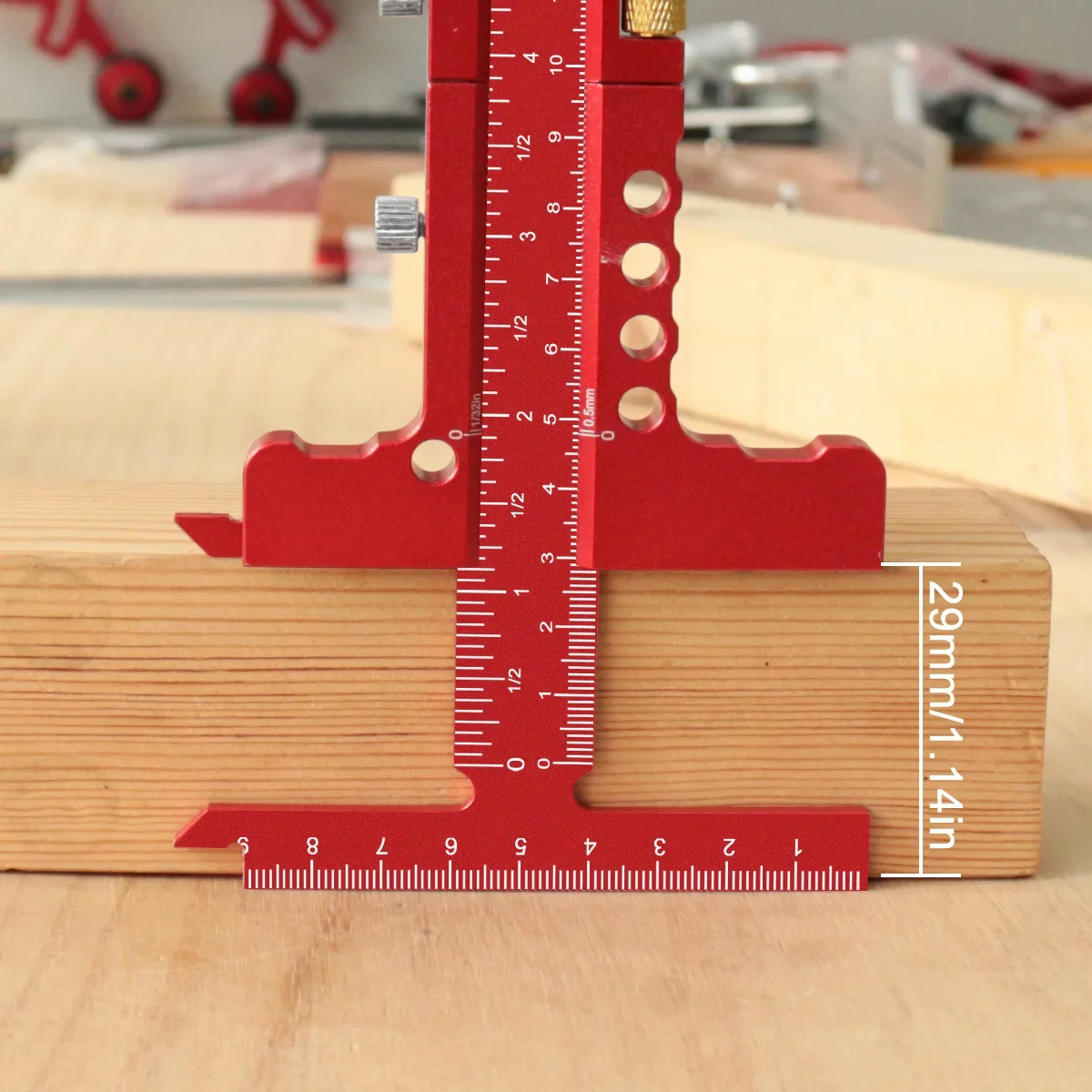 Woodworking T-Square Scribing  - Marking Gauge Tool 评论和价格