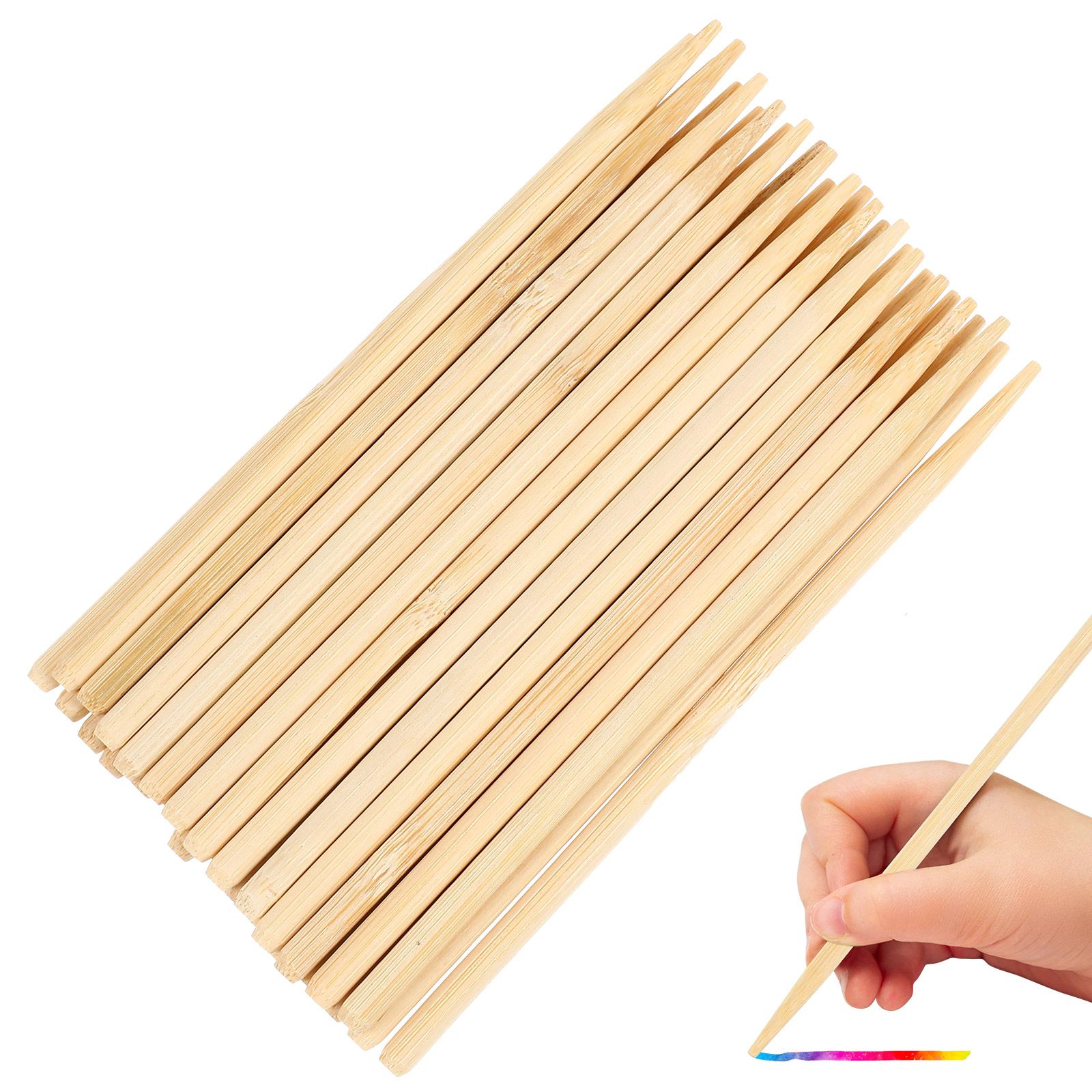 30pcs Scratch Bamboo Pens Wax  - Woodworking For Beginners 评论和价格