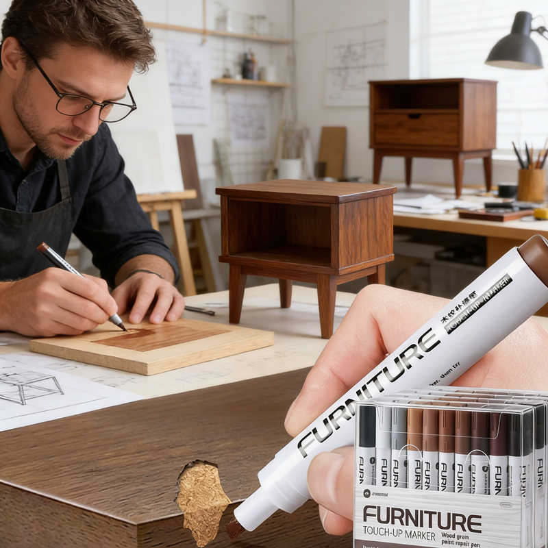 6-12Pcs Furniture Touch Up Mar - Woodworking Oil Finish 评论和价格