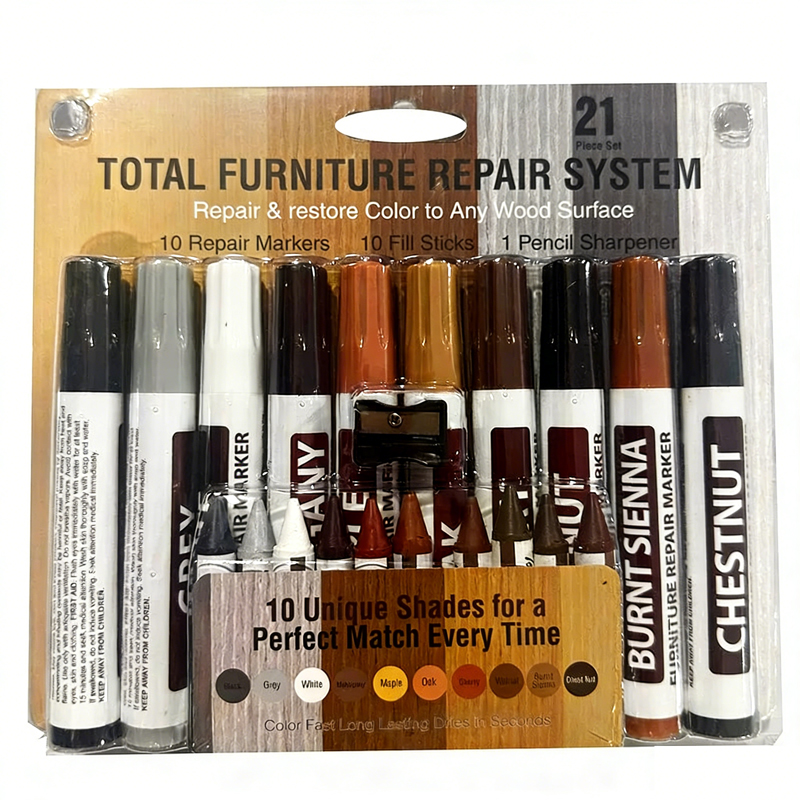 6-12Pcs Furniture Touch Up Mar - Woodworking Oil Finish 评论和价格