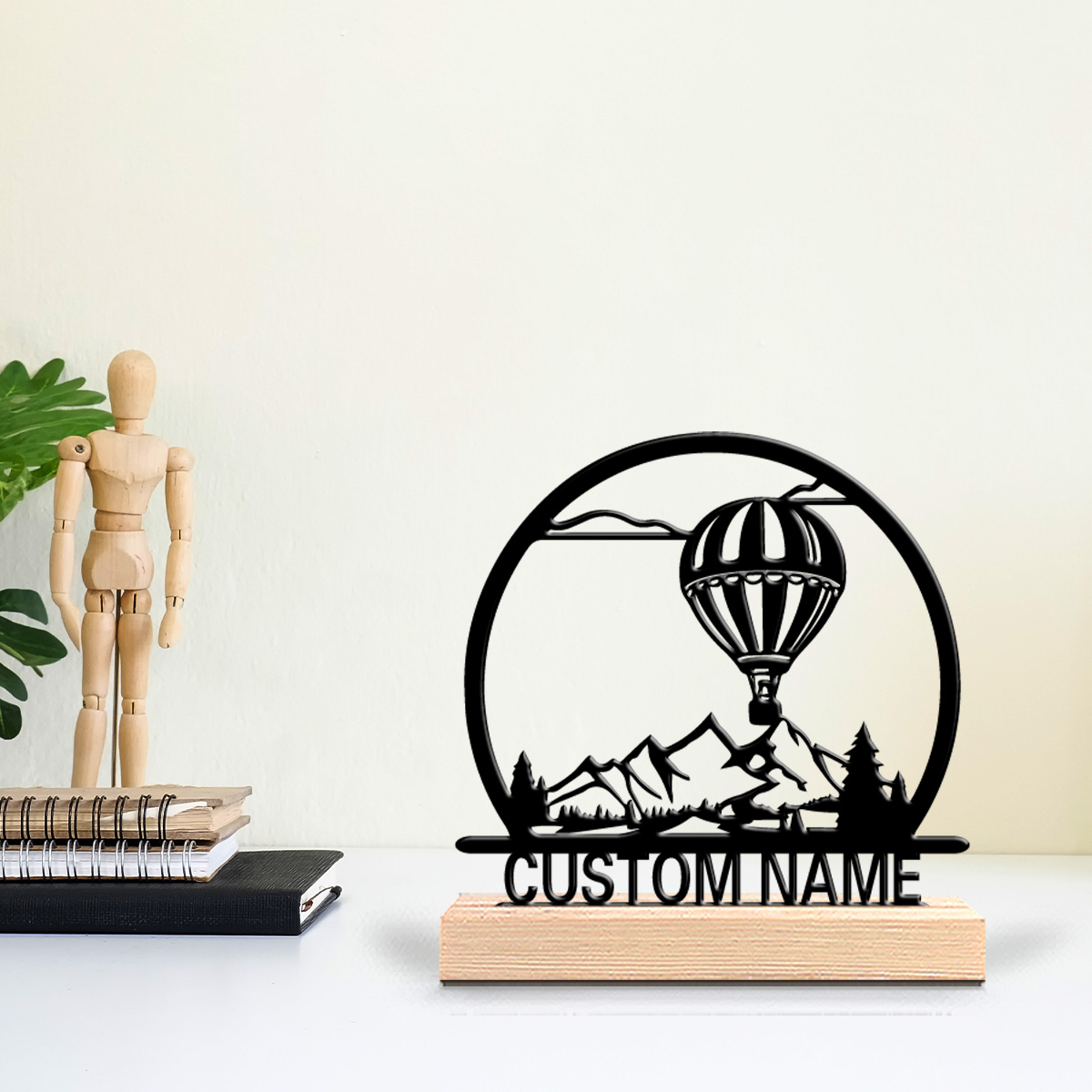 1pc Hot air balloon Customized - Woodworking Diy Projects 评论和价格