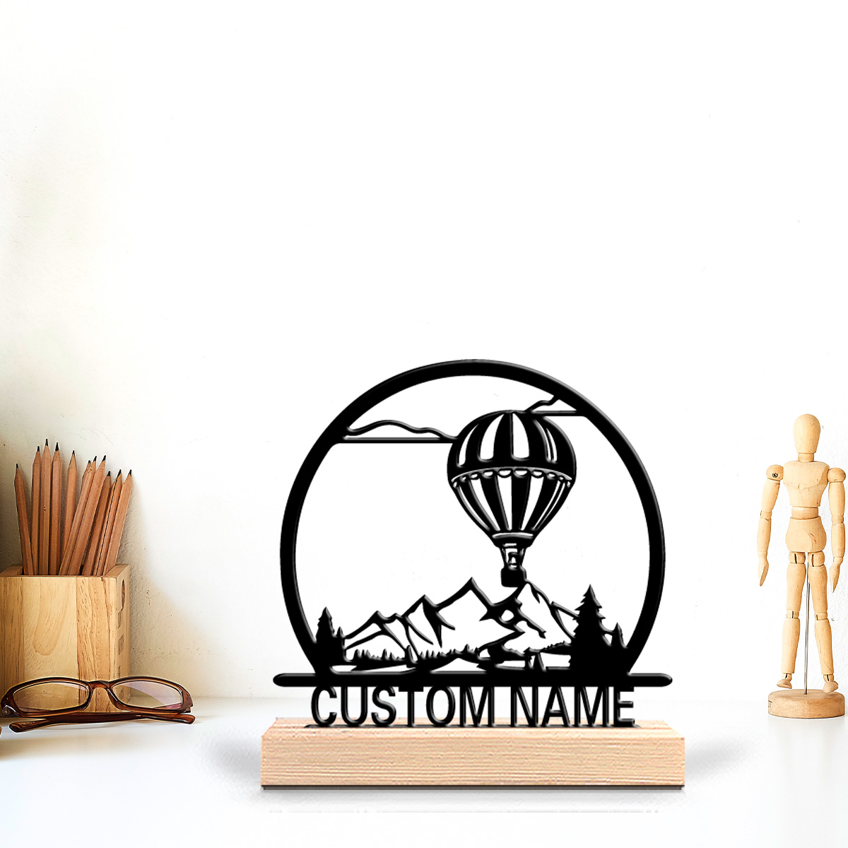 1pc Hot air balloon Customized - Woodworking Diy Projects 评论和价格