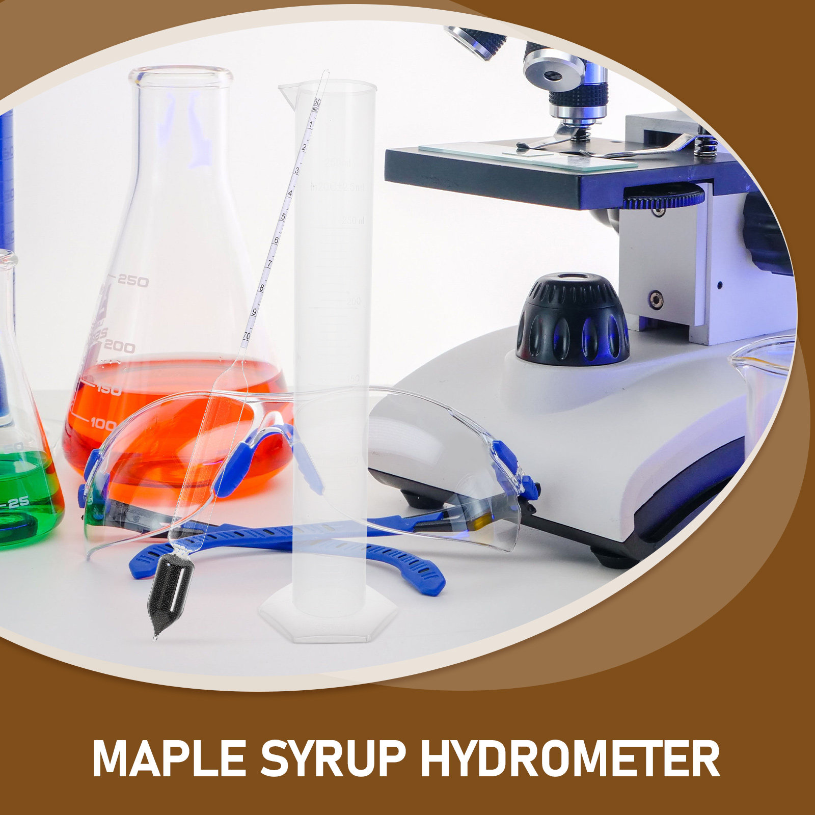 1Set Maple Syrup Hydrometer Gl - Woodworking Terms 评论和价格