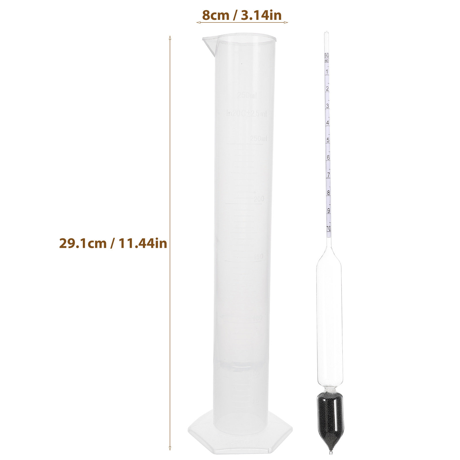 1Set Maple Syrup Hydrometer Gl - Woodworking Terms 评论和价格