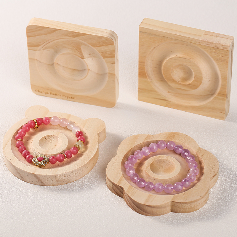 1Pc DIY Natural Wooden Beading - Woodworking Diy Projects 评论和价格