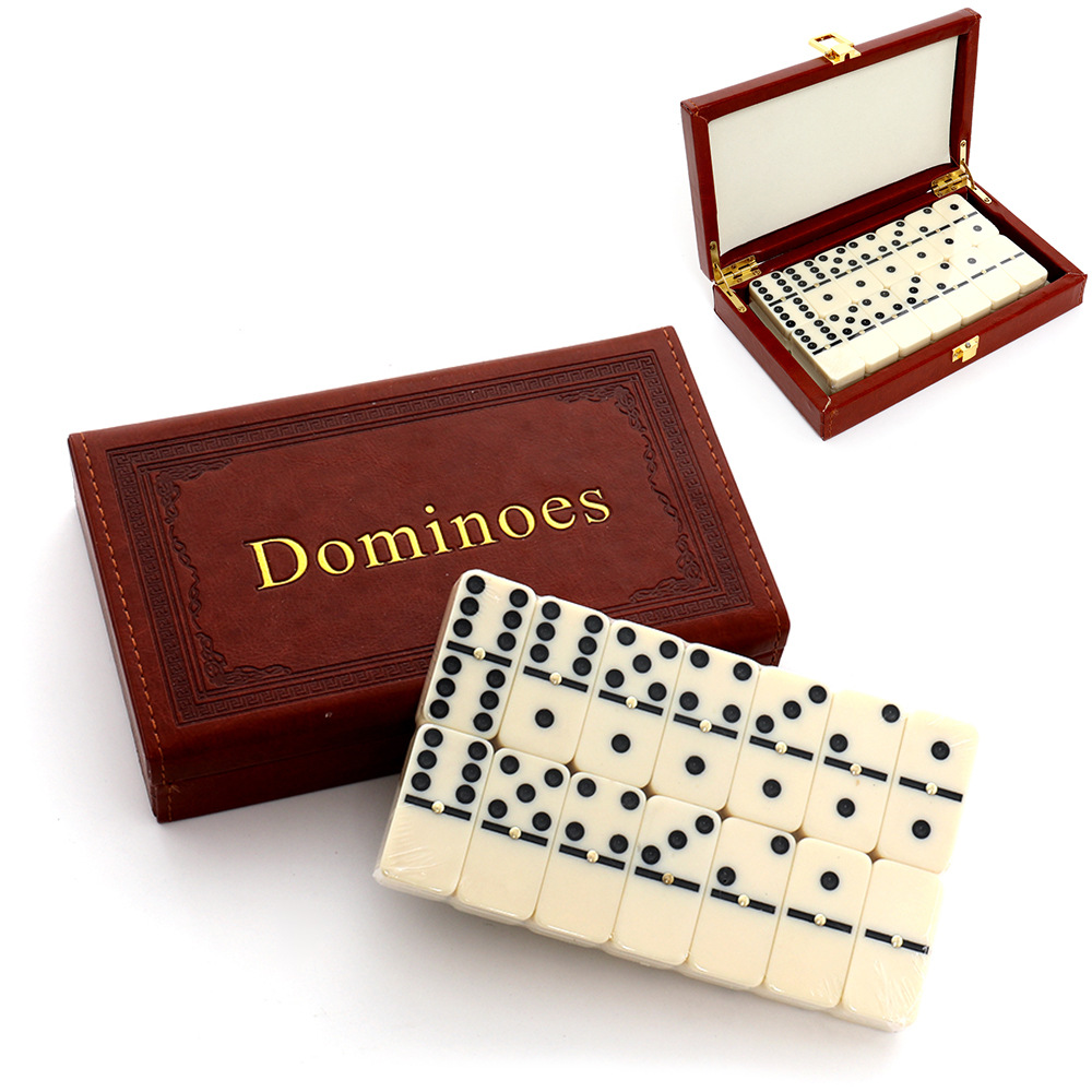 28Pcs Resin Domino Set Classic - Woodworking Game 评论和价格