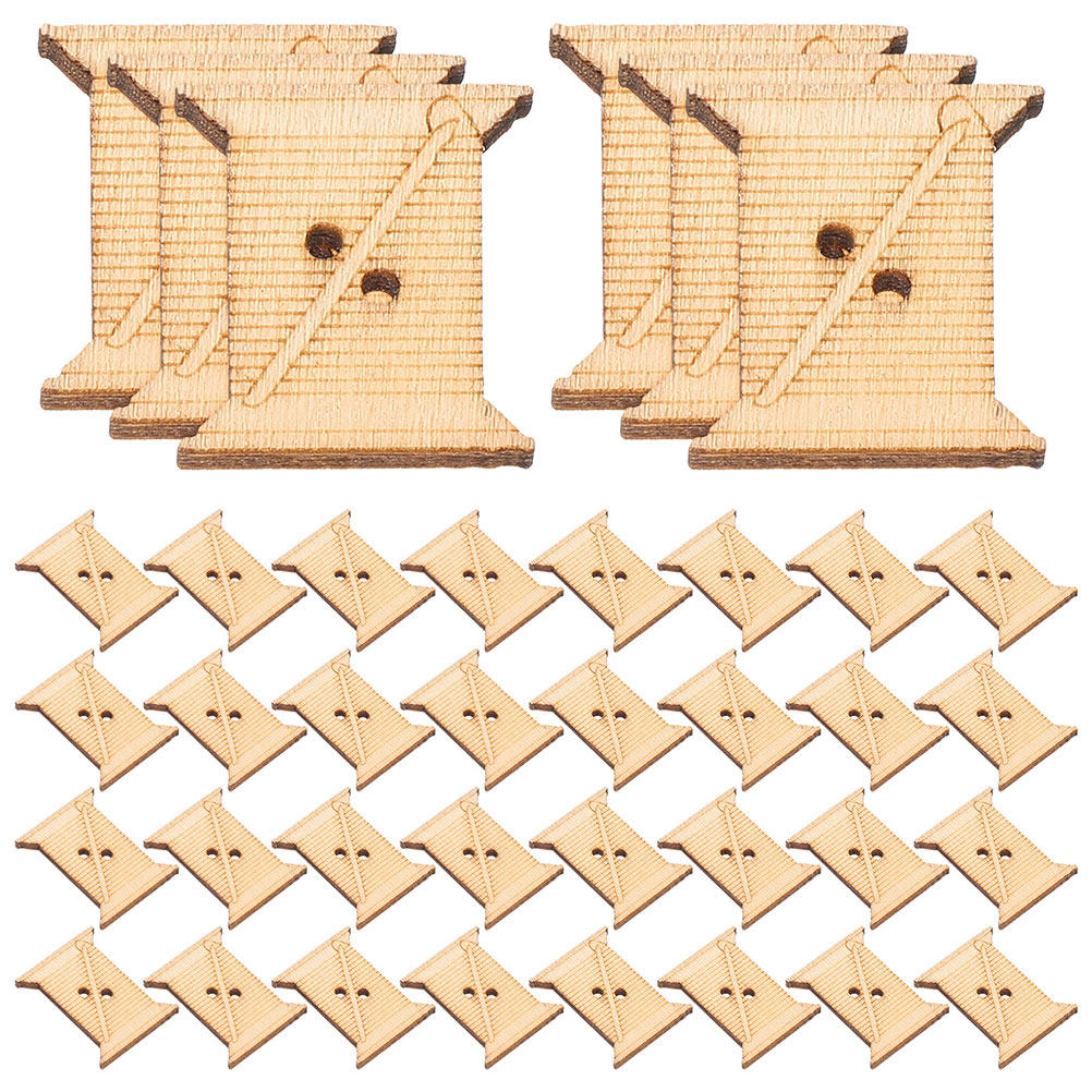 100Pcs Wooden Embroidery Floss - Woodworking Diy Projects 评论和价格