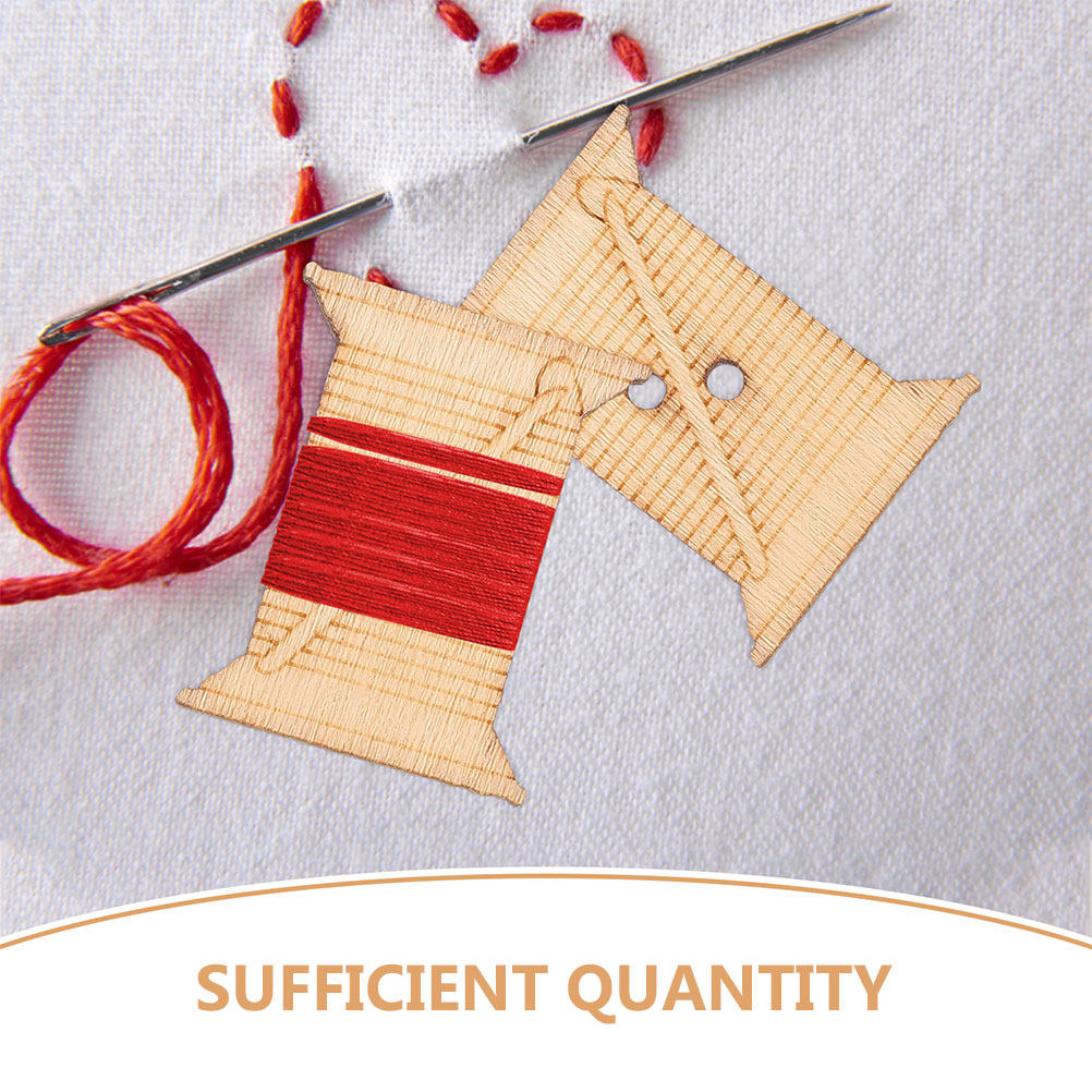 100Pcs Wooden Embroidery Floss - Woodworking Diy Projects 评论和价格