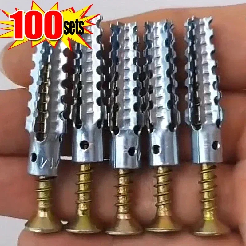 100sets M6 Metal Serrated Expa - Woodworking Youtube Free 评论和价格