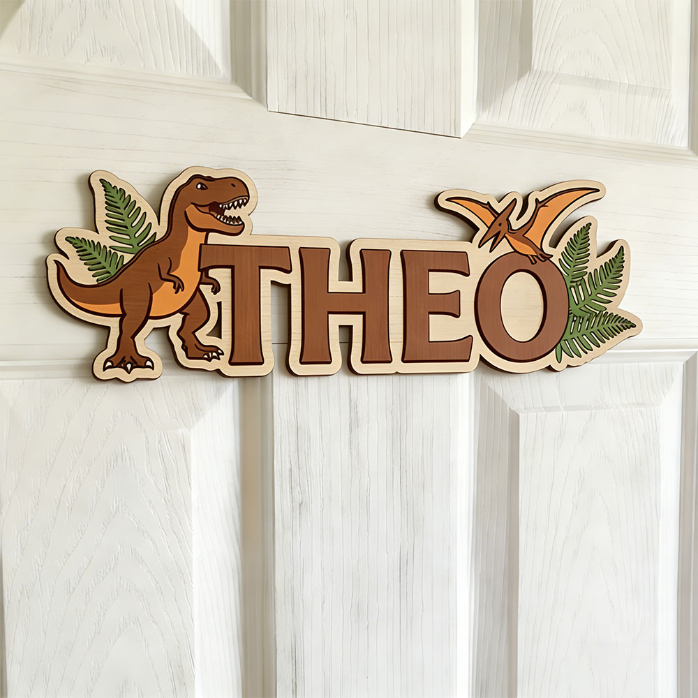 Personalized Dinosaur Name Sig - Woodworking For Beginners 评论和价格