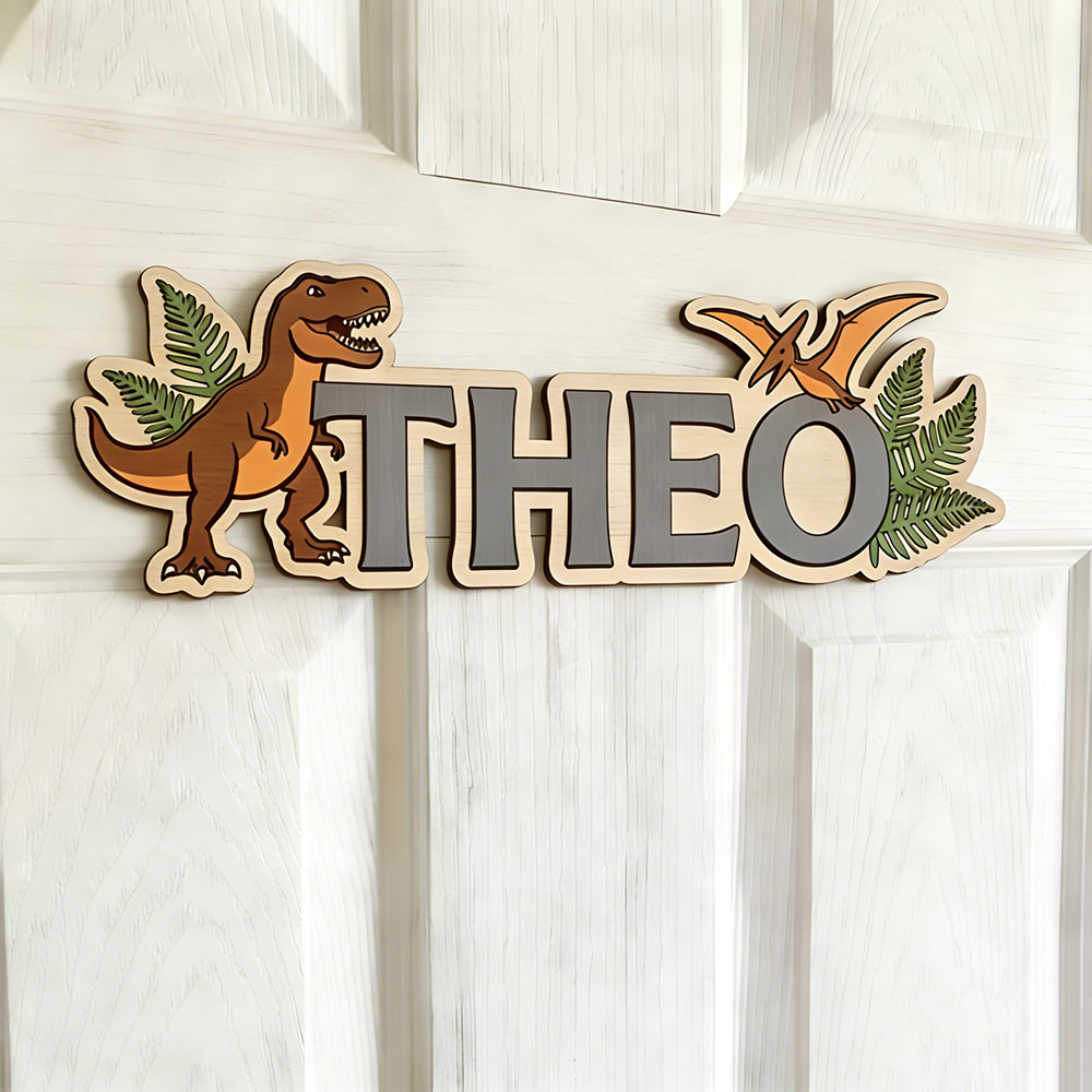Personalized Dinosaur Name Sig - Woodworking For Beginners 评论和价格