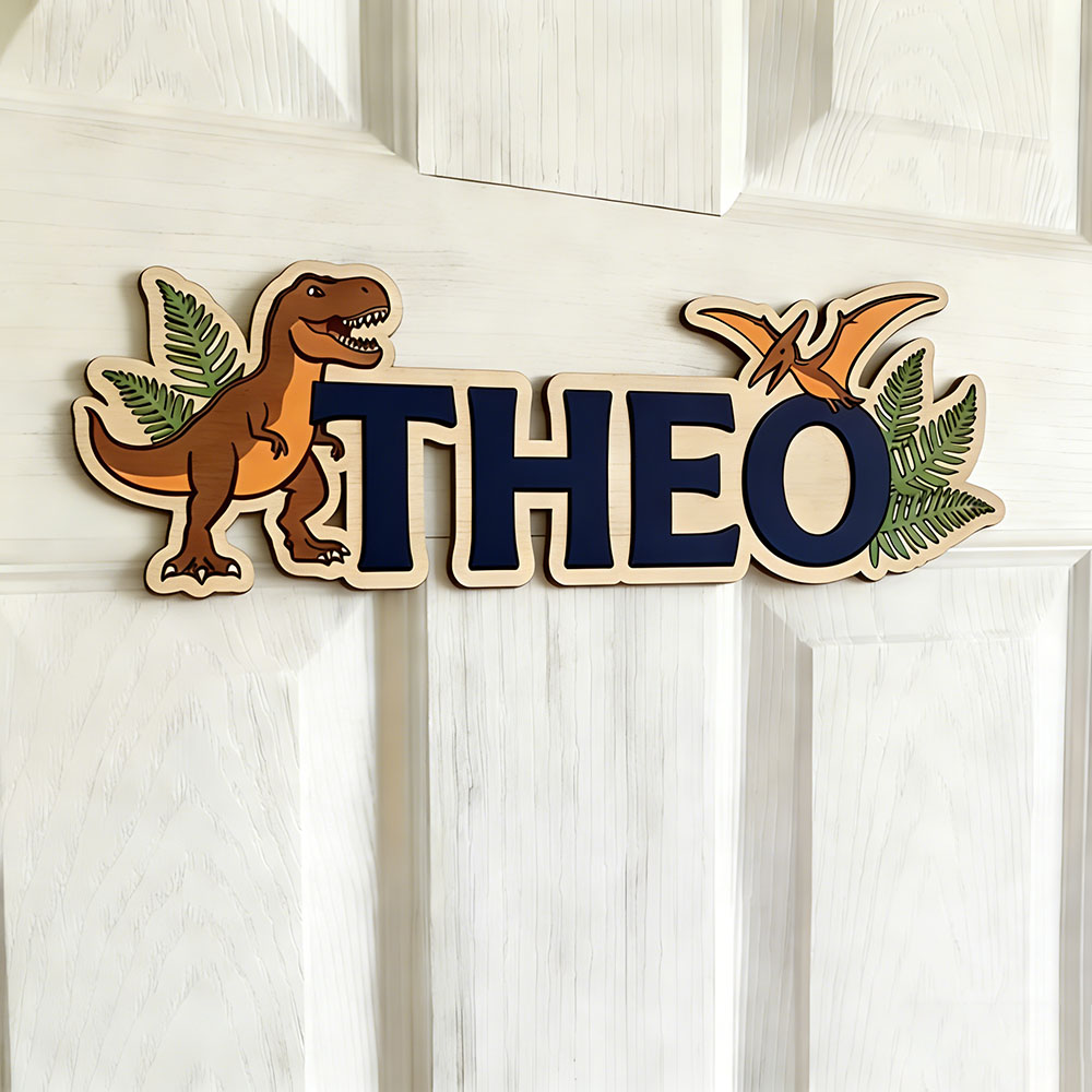Personalized Dinosaur Name Sig - Woodworking For Beginners 评论和价格