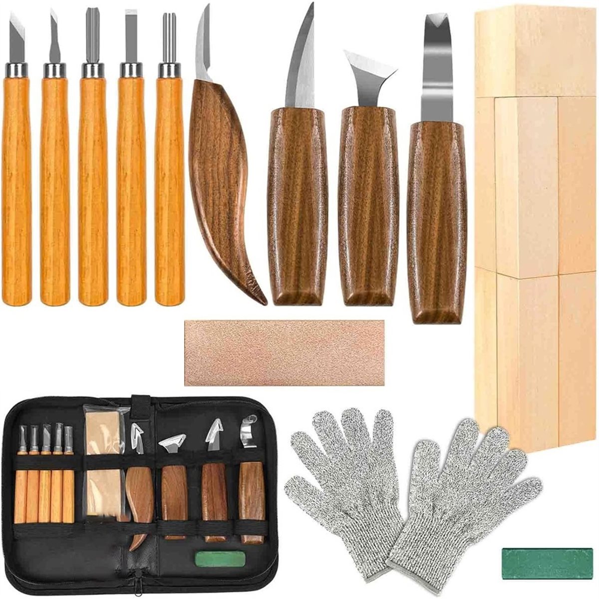 A1598P ~Woodworking Tools Set  - Woodworking Kits For Beginners 评论和价格