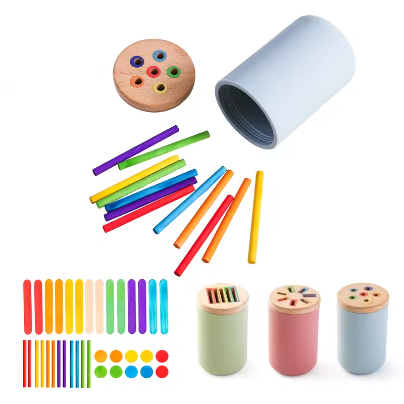 Montessori Wooden Toys Color S - Woodworking Game 评论和价格