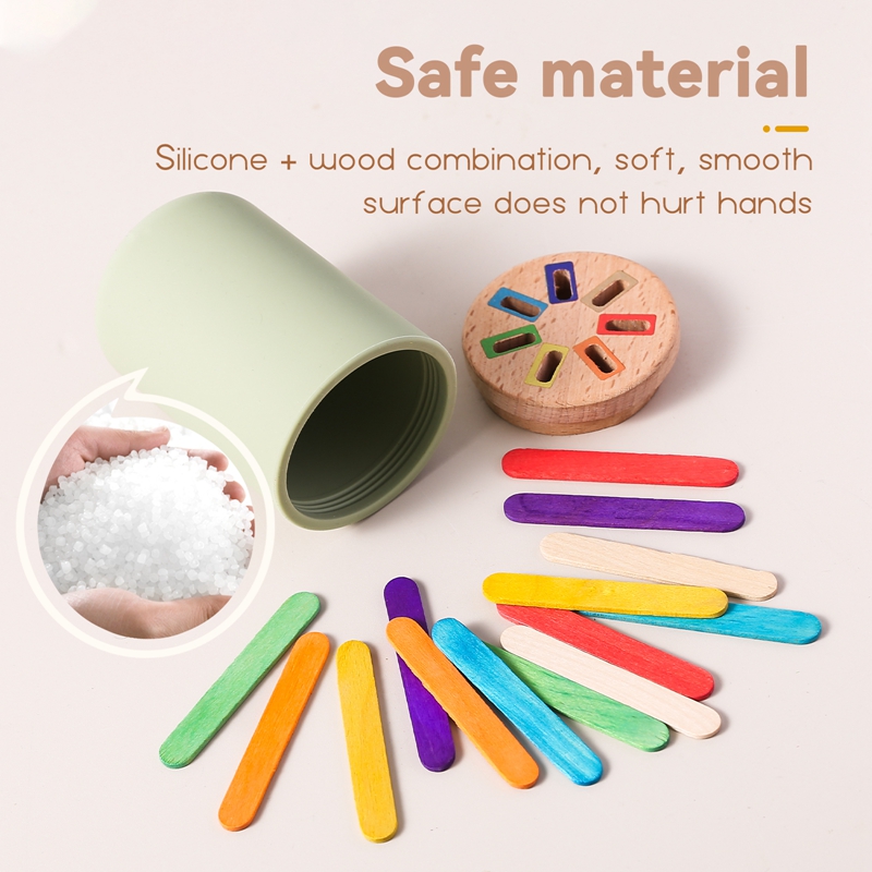 Montessori Wooden Toys Color S - Woodworking Game 评论和价格