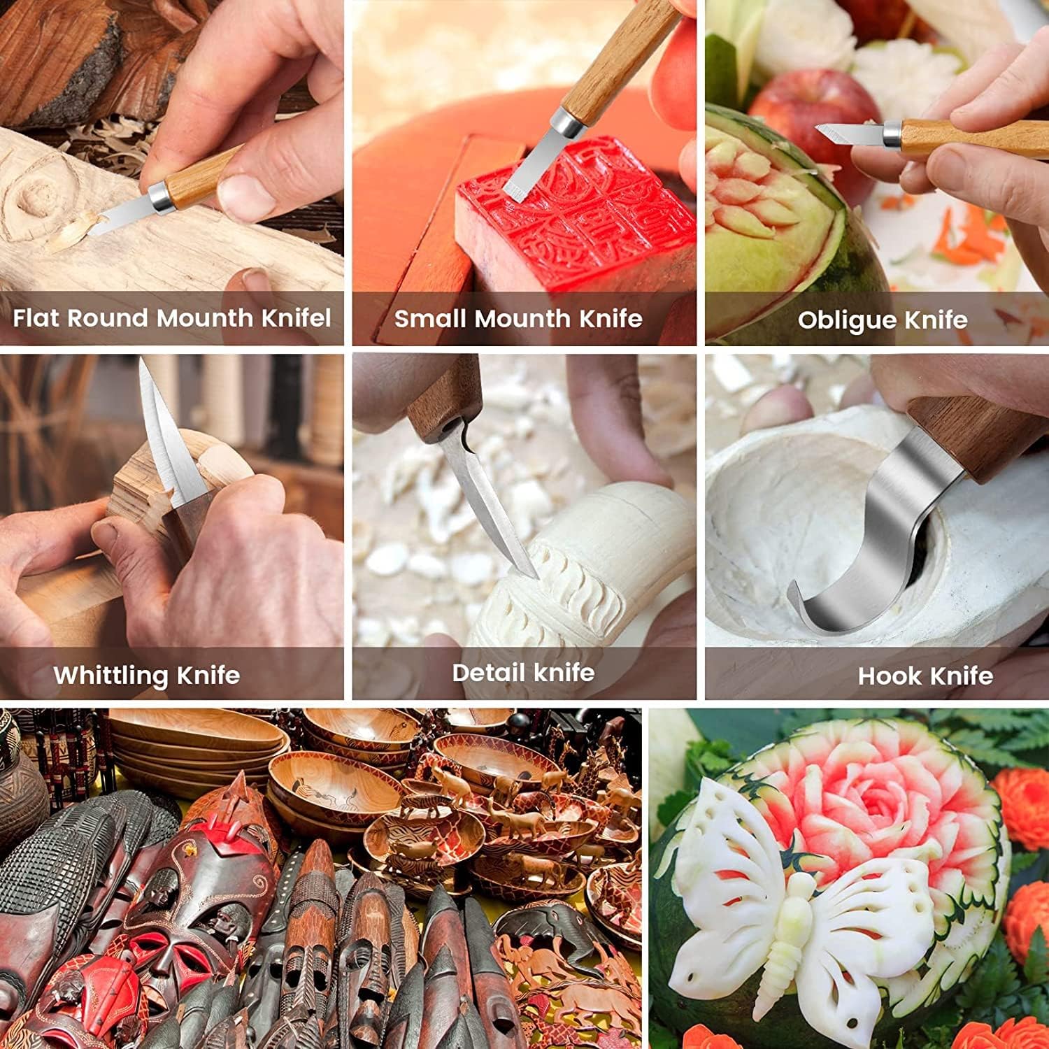 Wood Carving Beginner Kit with - Woodworking Kits For Beginners 评论和价格