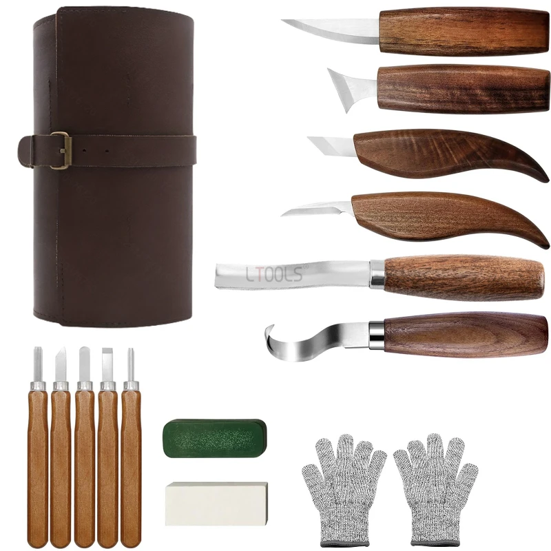 Wood Carving Kit Wood Tools Ha - Woodworking Kits For Beginners 评论和价格