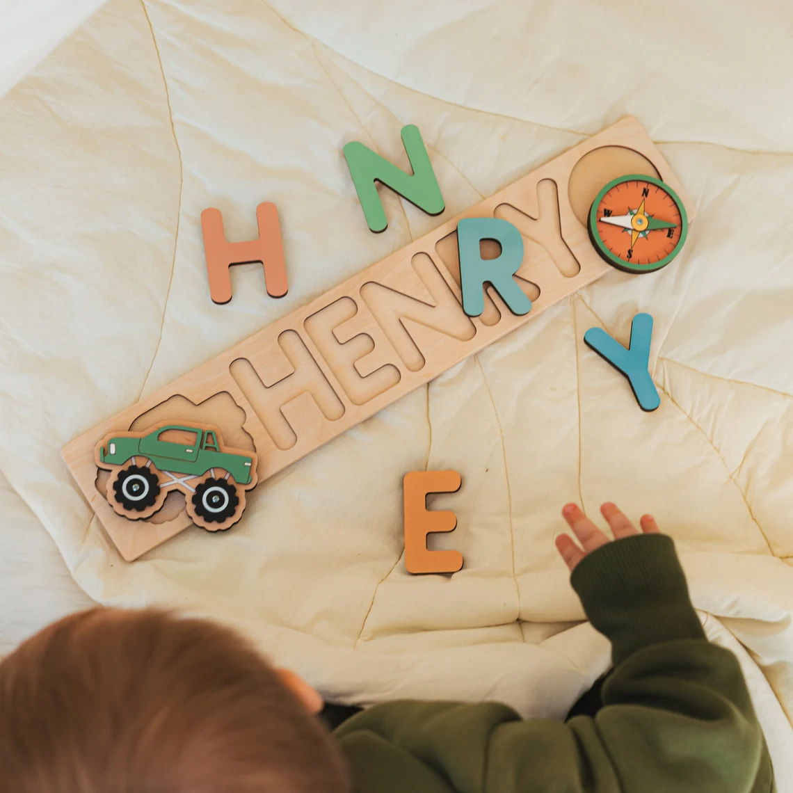 Personalized Name Puzzle With  - Woodworking Game 评论和价格