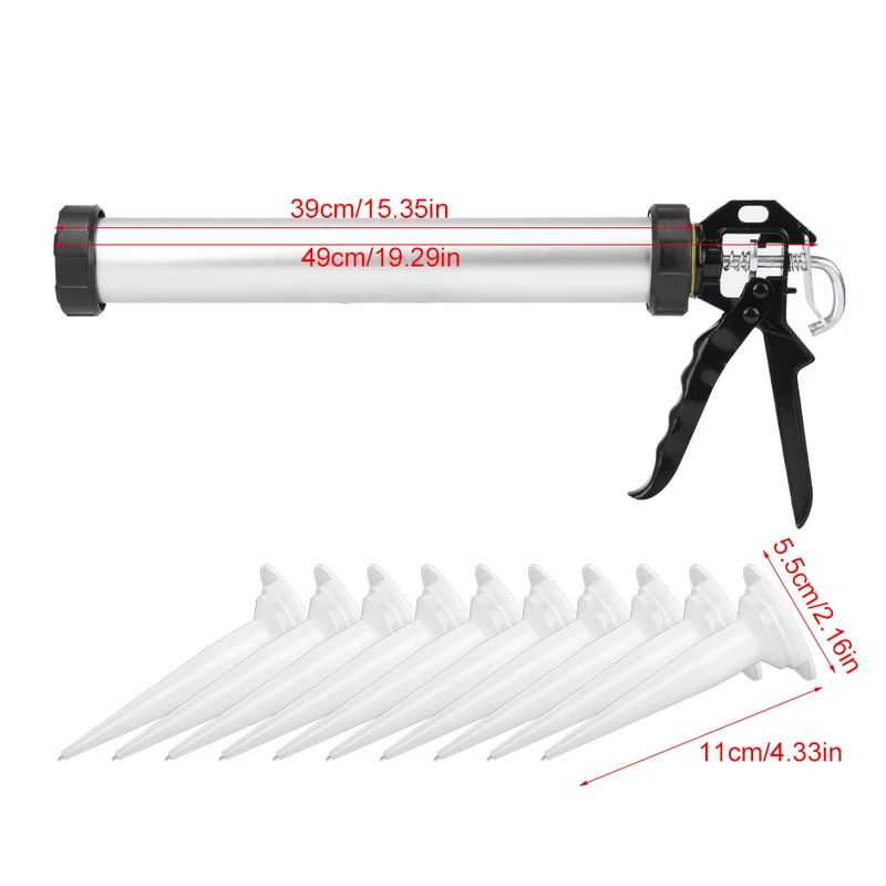 1PCS 600ml Aluminum Tube Silic - Woodworking Terms 评论和价格