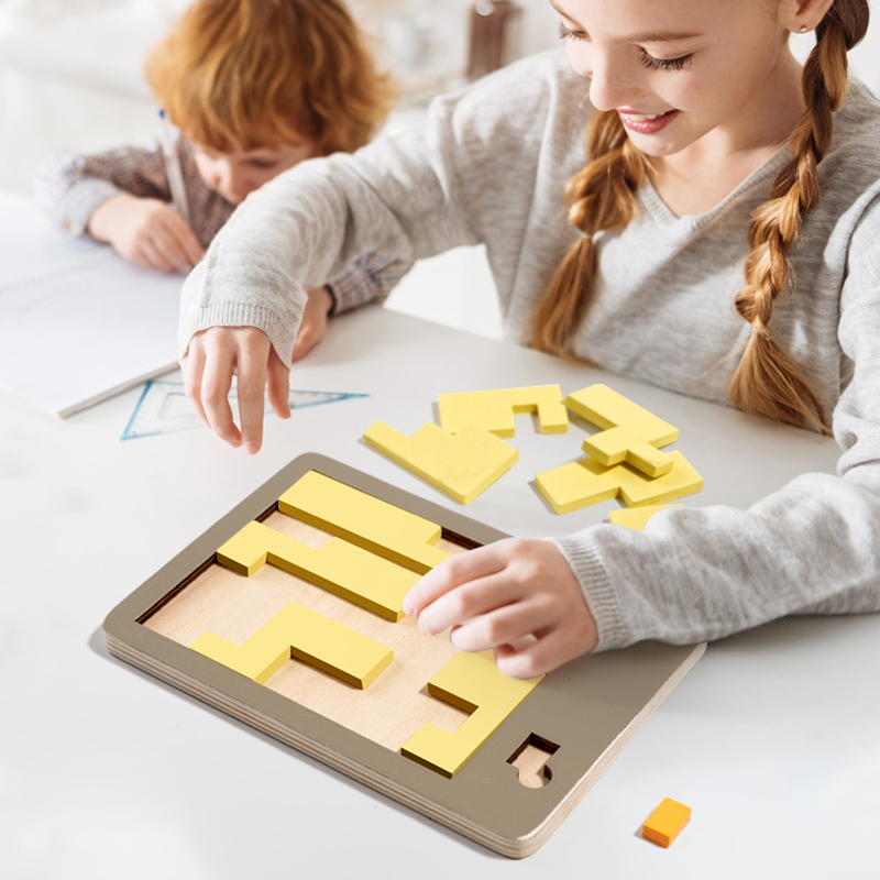 Wooden Geometric Puzzles Chall - Woodworking Game 评论和价格