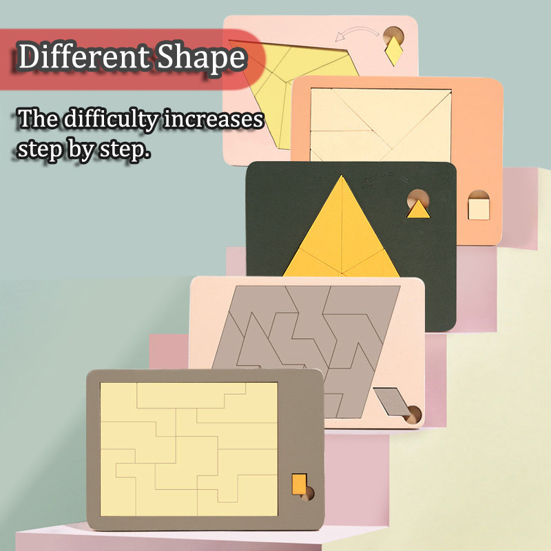 Wooden Geometric Puzzles Chall - Woodworking Game 评论和价格