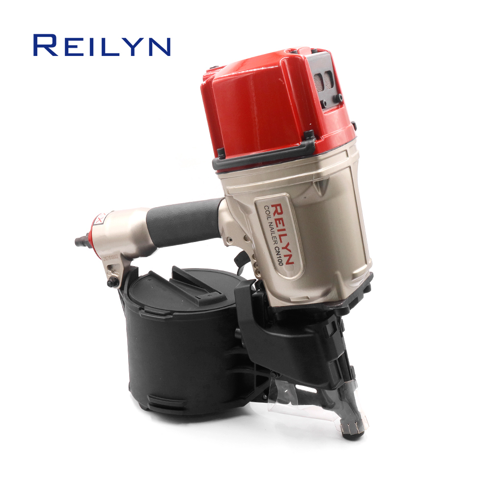 Reilyn CN100 Pneumatic Coil Na - Woodworking Nail Gun 评论和价格