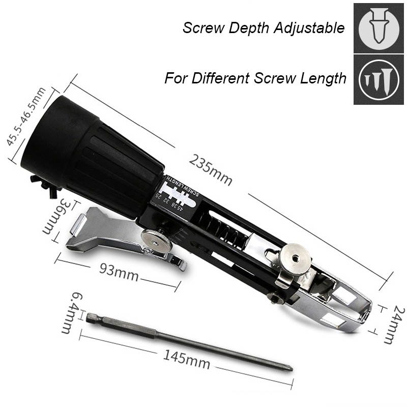 Electric Drill Adpater Automat - Woodworking Nail Gun 评论和价格