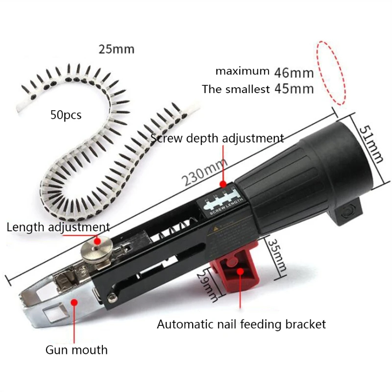 Electric Drill Adpater Automat - Woodworking Nail Gun 评论和价格