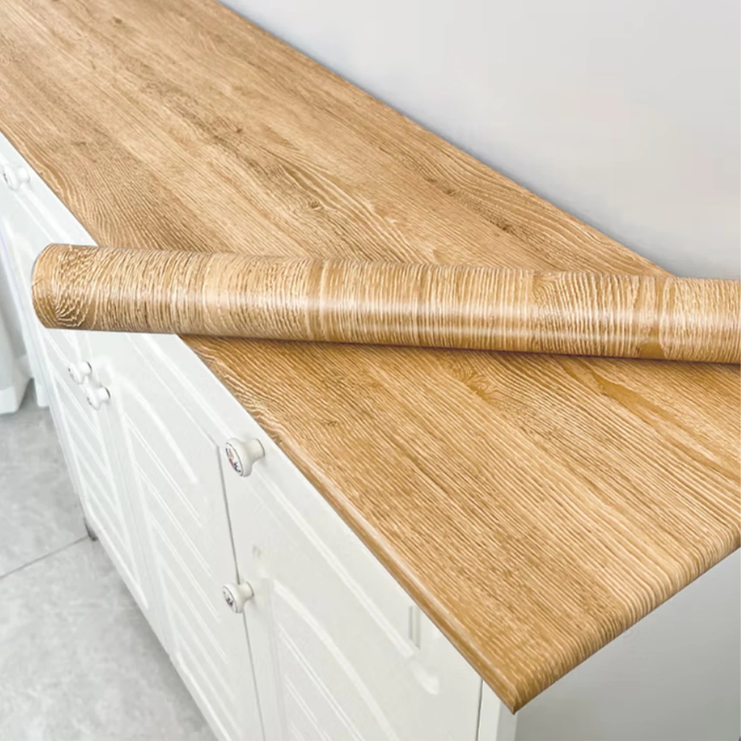 PVC Oil-proof Wood Grain Stick - Woodworking Oil Finish 评论和价格