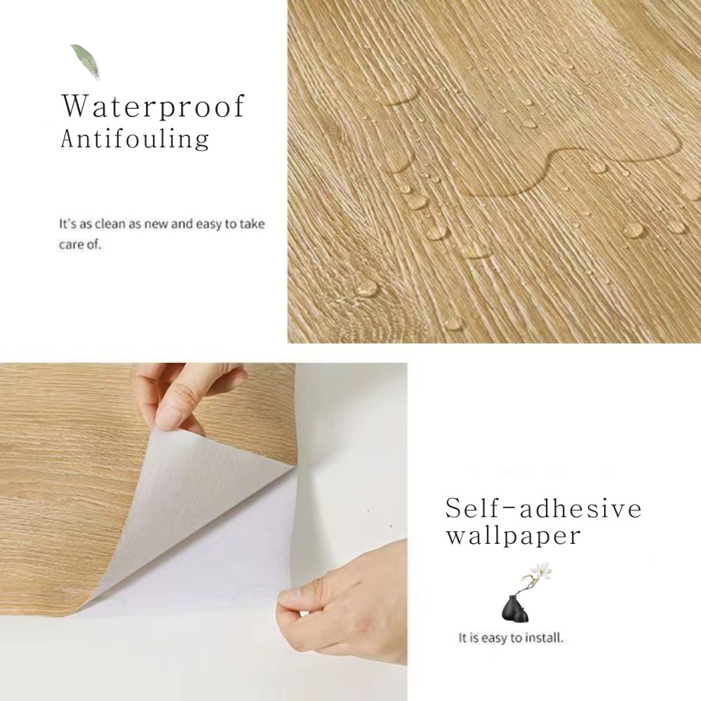 PVC Oil-proof Wood Grain Stick - Woodworking Oil Finish 评论和价格