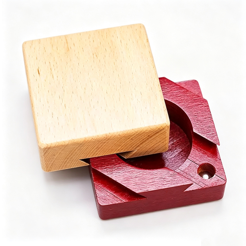 Wooden Puzzle Box with Secret  - Woodworking Game 评论和价格