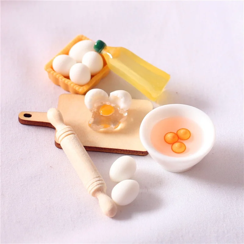 5Pcs/Set Cute Rolling Pin Egg  - Woodworking Oil Finish 评论和价格