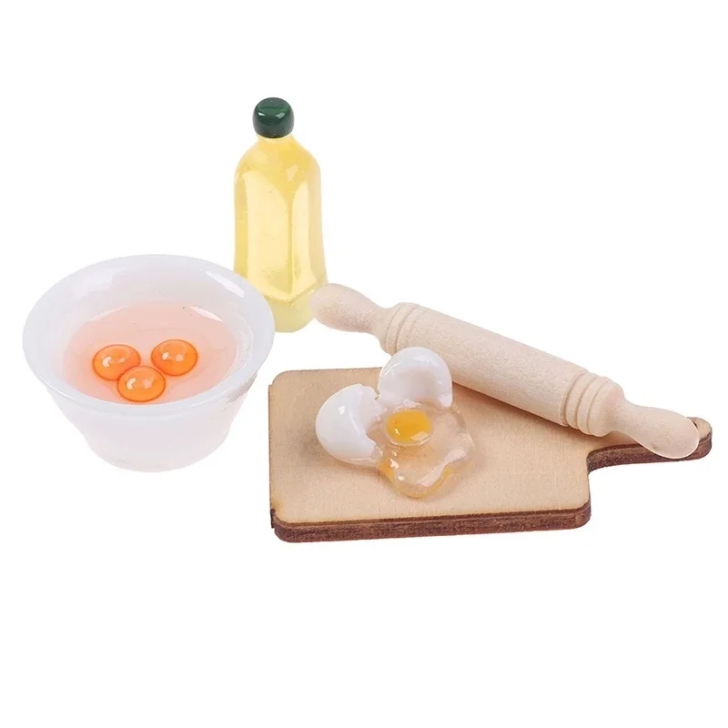 5Pcs/Set Cute Rolling Pin Egg  - Woodworking Oil Finish 评论和价格