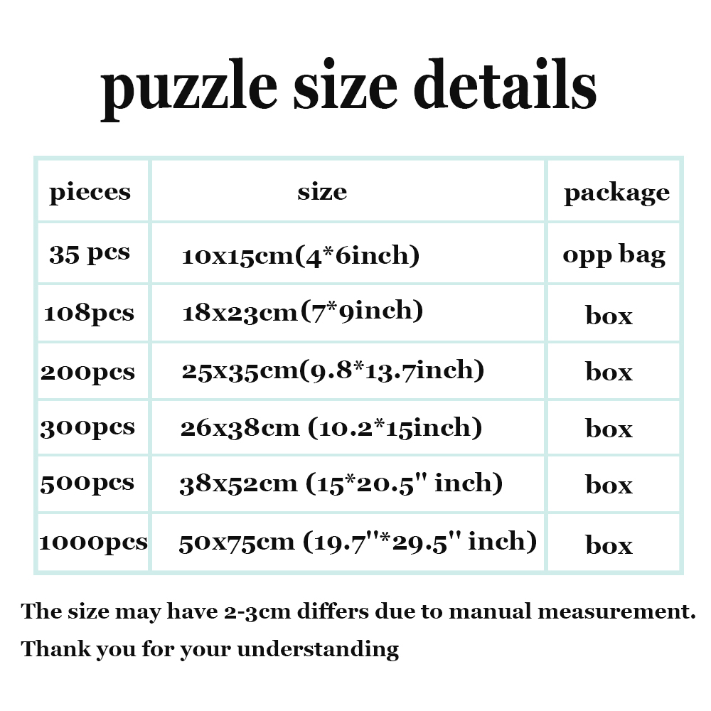 108/200/300/500/1000 Pieces Pe - Woodworking Game 评论和价格
